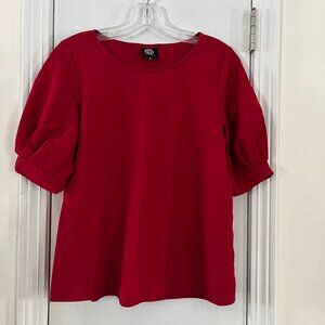 Red Bobeau Top